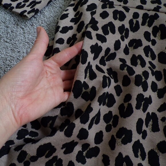 Kate Spade leopard print fit and flare feminine dress 4 - Picture 5 of 9